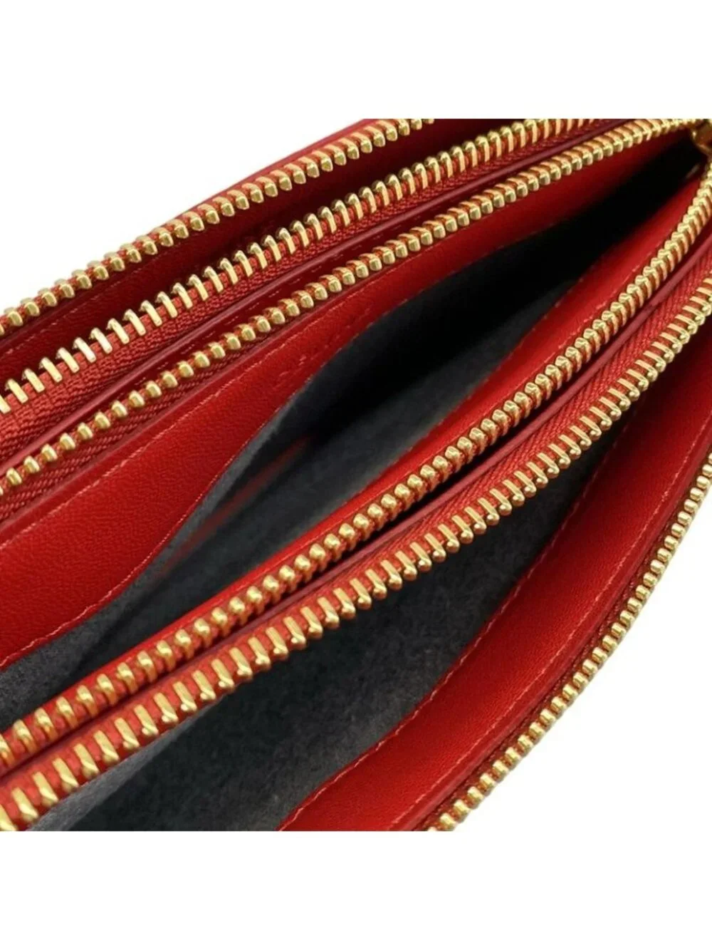 Celine Shoulder Bag Trio Red Leather - Picture 7 of 15